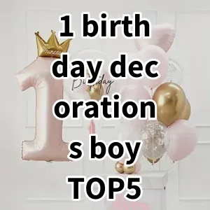 Top 5 Best-selling 1 birthday decorations boy