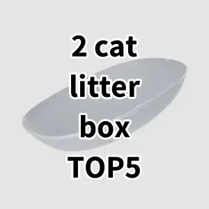 Top 5 Best-selling 2 cat litter box