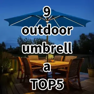 Top5 Best-selling 9 outdoor umbrella