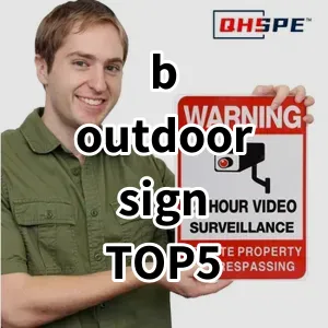 Top5 Best-selling b outdoor sign