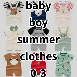Top 5 Best-selling baby boy summer clothes 0-3 months