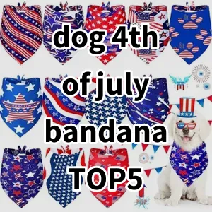 Top 5 Best-selling dog 4th of july bandana
