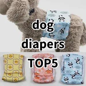 Top 5 Best-selling dog diapers