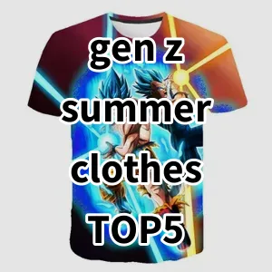 Top 5 Best-selling gen z summer clothes