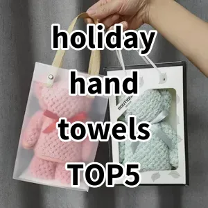 2024 Top5 Best-selling holiday hand towels