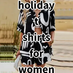 2024 Top5 Best-selling holiday t shirts for women