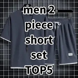 2024 Top5 Best-selling men 2 piece short set