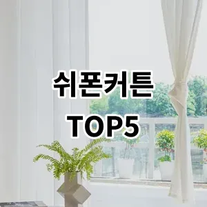 2024 쉬폰커튼 추천 Top5