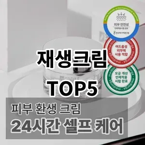 2024 재생크림 추천 Top5