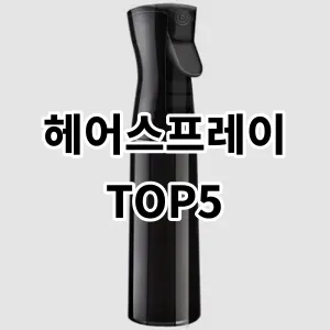 2024 헤어스프레이 추천 Top5