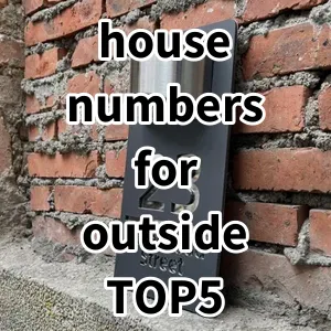 2024 Top5 Cost Effective house numbers for outside
