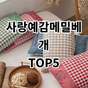 2024 사랑예감메밀베개 추천 Top5