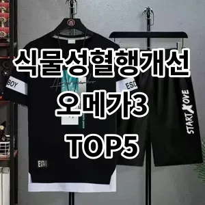 2024 식물성혈행개선오메가3 추천 Top5